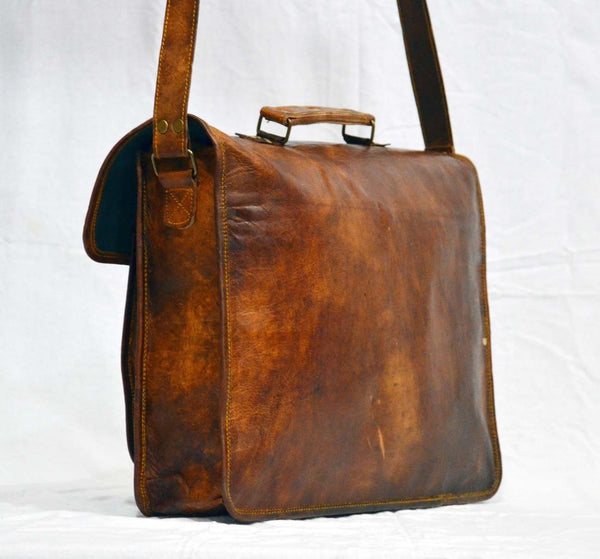 mens leather laptop bags