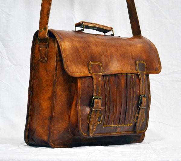 real leather laptop bags for men and women