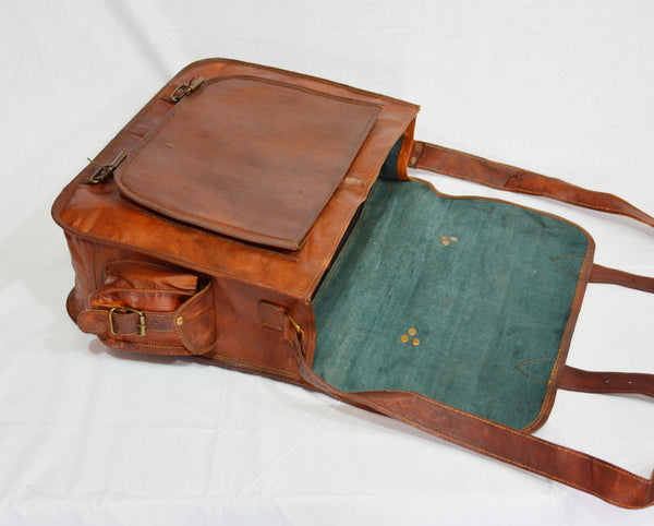 leather satchel laptop bag