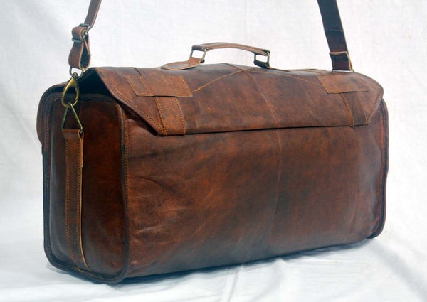 real leather travel bags