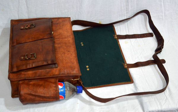 vintage handmade laptop bag