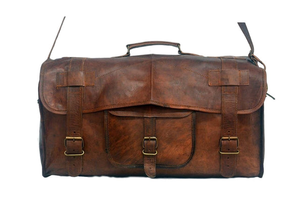 real leather travel bags